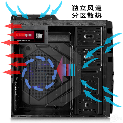 反置38℃机箱 世纪冠军王牌168全解析_东莞汇铭电脑科技促销信息